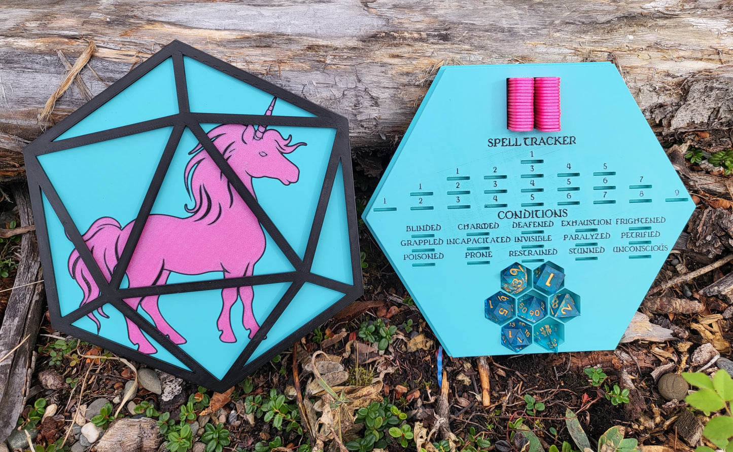 Dnd Unicorn Spell/Condition Tracker.