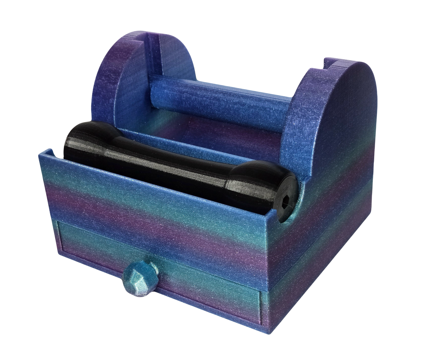 Galaxy Rainbow Sinew Caddy with Tool Holder. No Restock on this color.