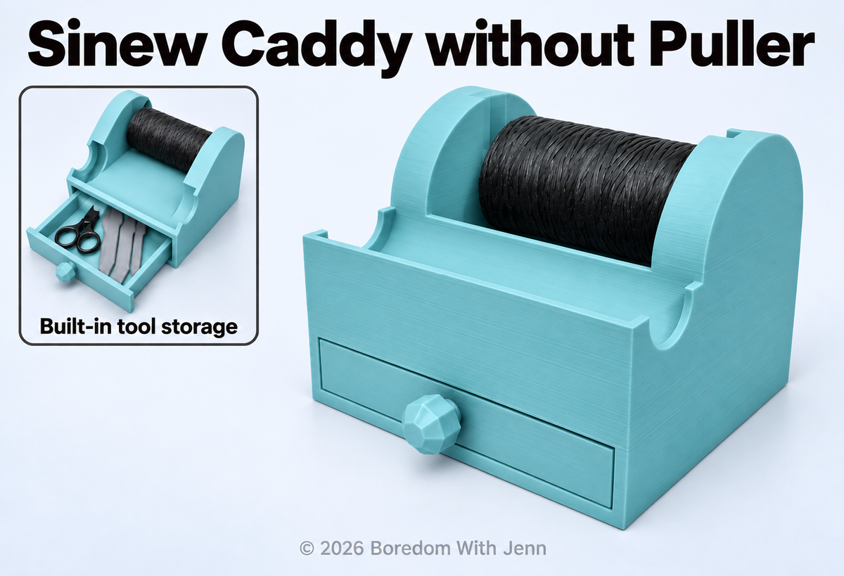 Sinew caddy with Tool storage.⭐️⭐️WITH NO PULLER⭐️⭐️