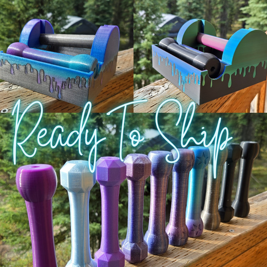 Ready to Ship Sinew Caddies and Stands.