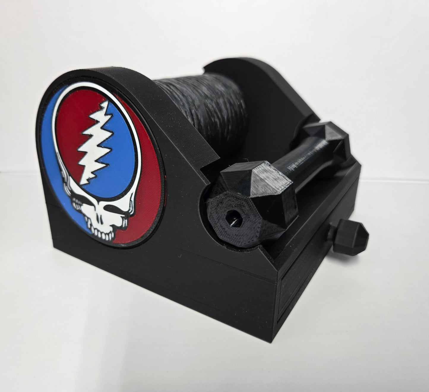 Skeleton Sinew Stand/Tool Storage With Pleating Tools,  Plain Color Stealie.