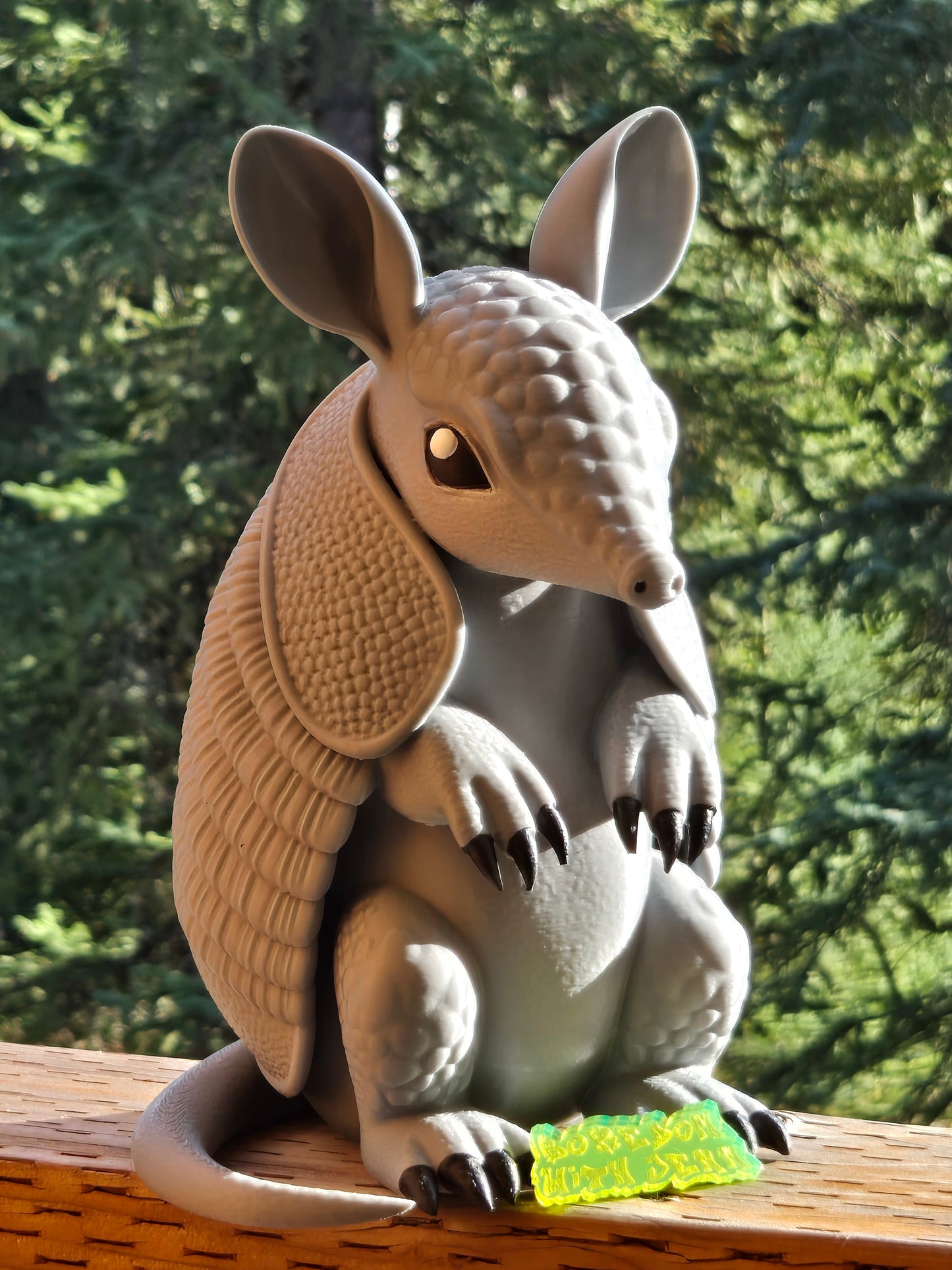 Armadillo , Mudroom Frens, 3d Printed Porch and Desk Animals
