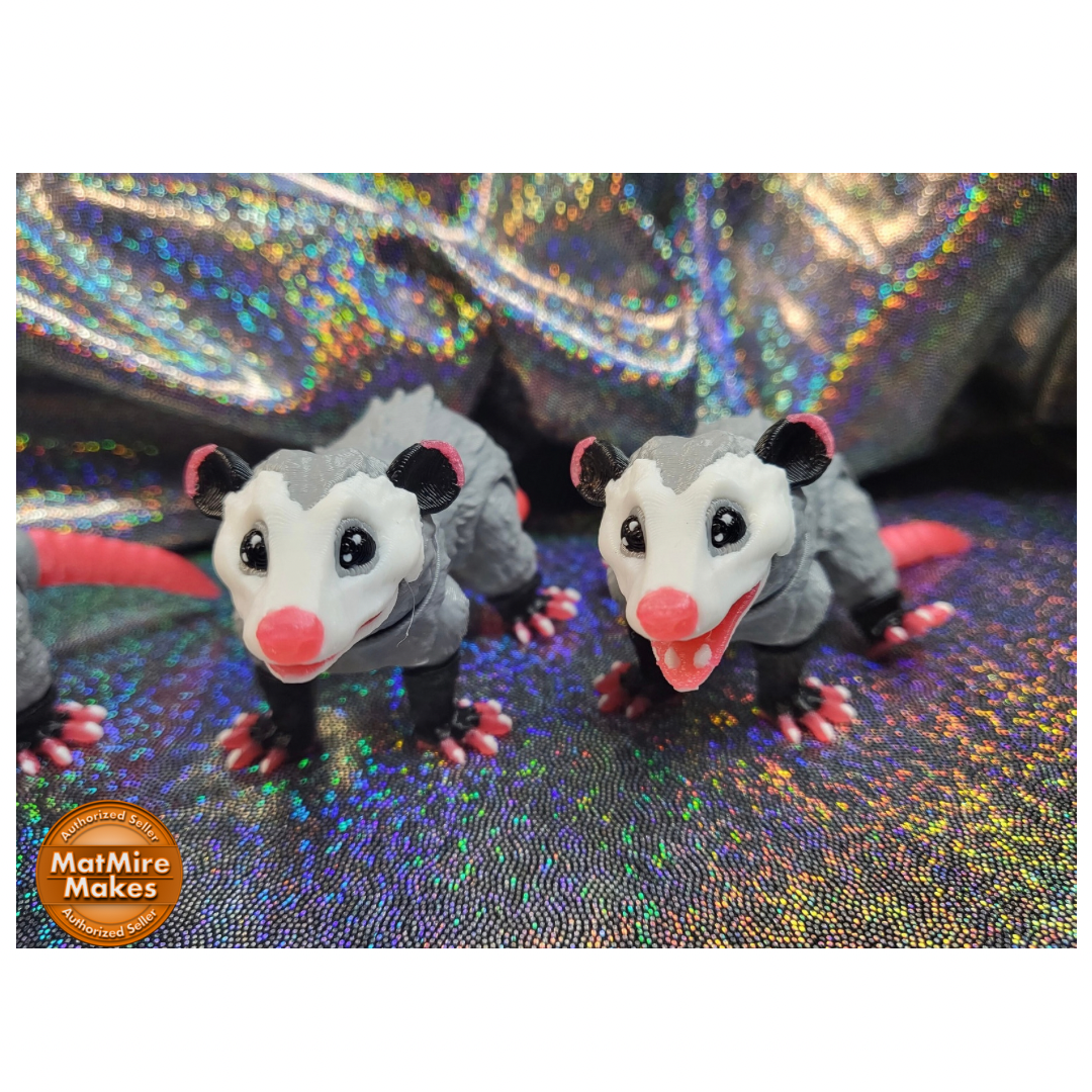 Articulated Opossum, Adult Desk Toy.