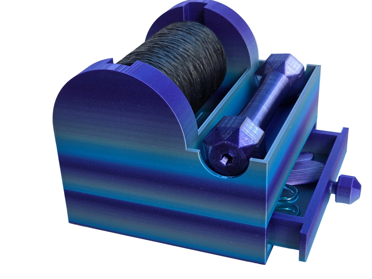 Sinew Caddy with Tool storage. Blurple.