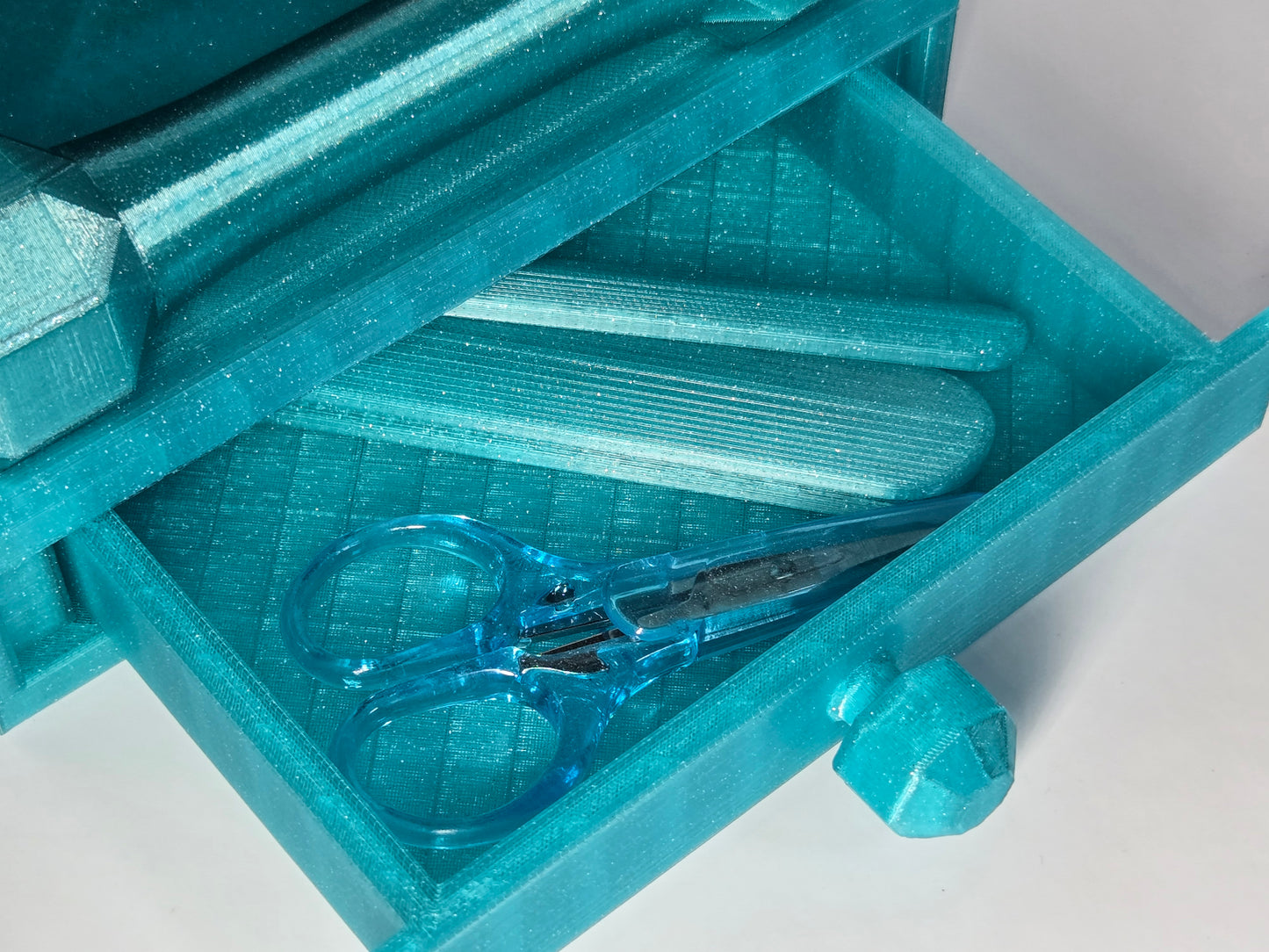 Sinew Stand with Tool Storage, Glitter Stars.