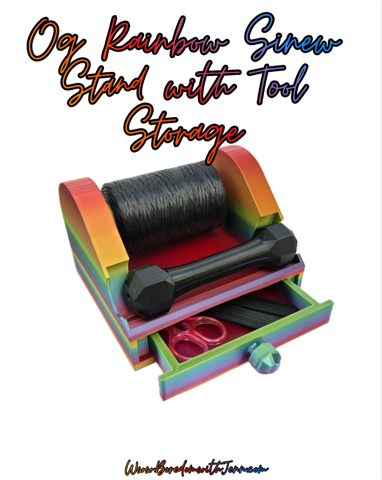 Sinew Stand With tool Storage Og Rainbow