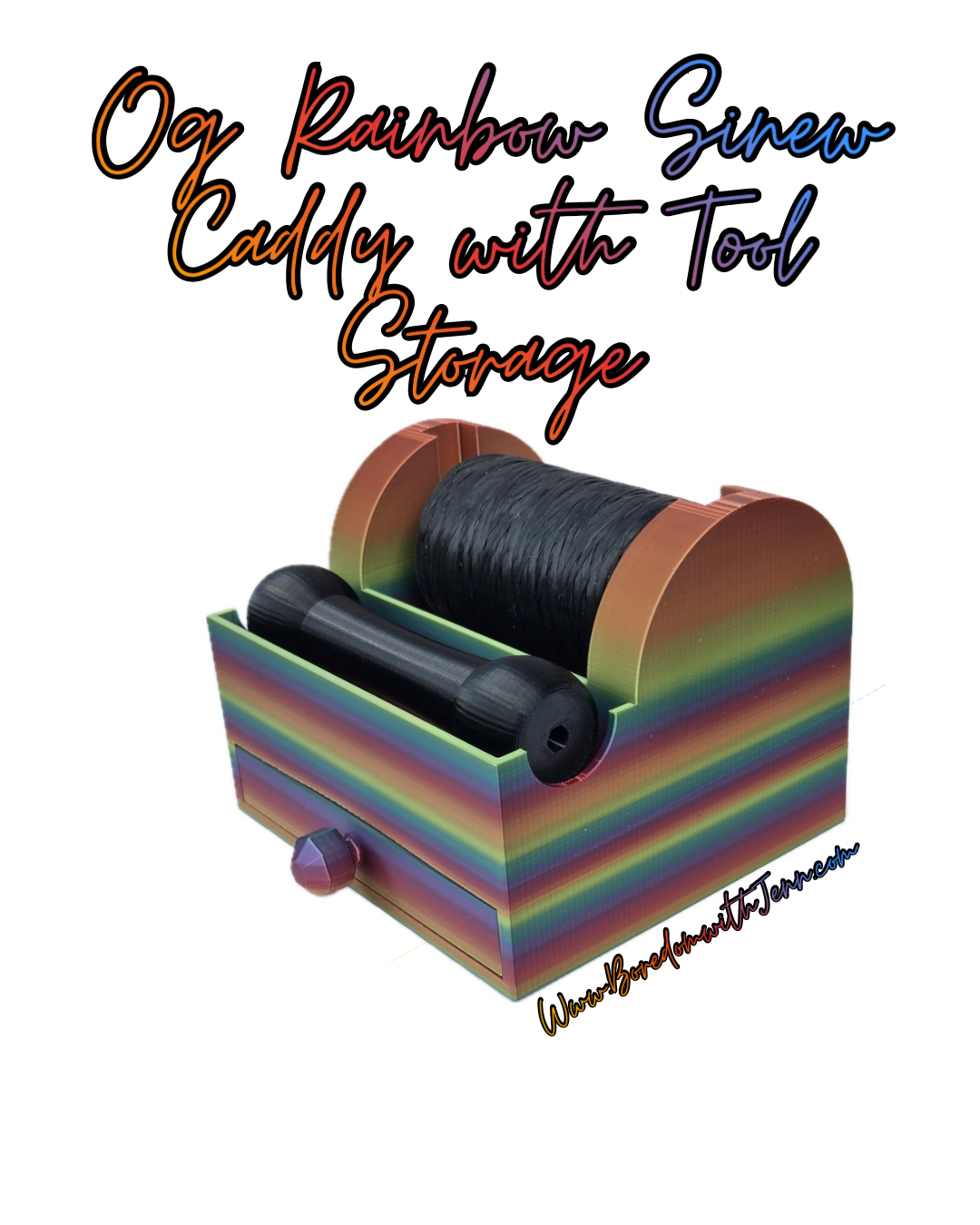 Og Rainbow Sinew Caddy with Tool Holder.