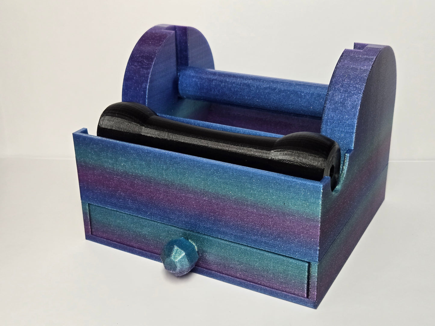 Galaxy Rainbow Sinew Caddy with Tool Holder. No Restock on this color.