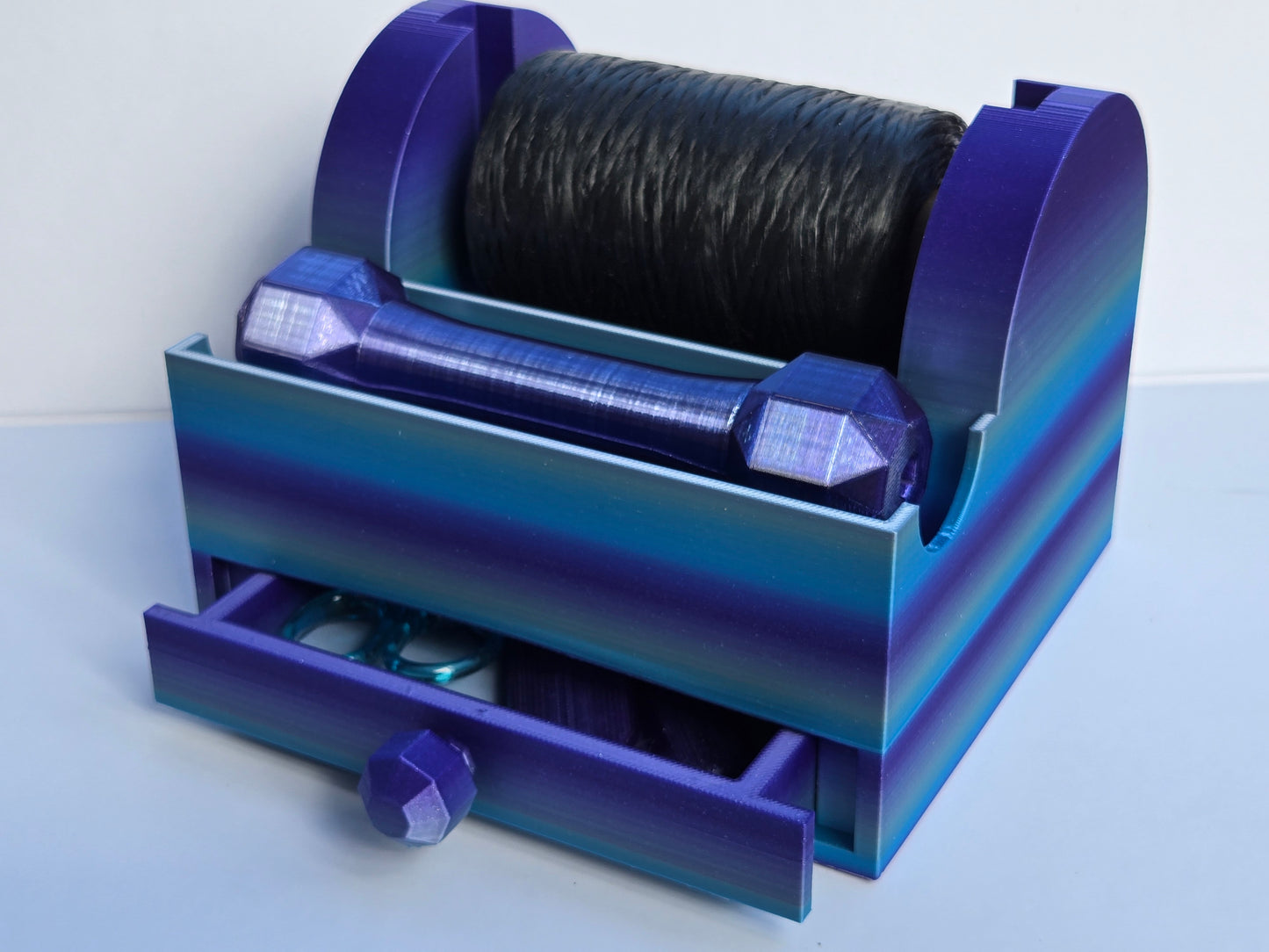 Sinew Caddy with Tool storage. Blurple.