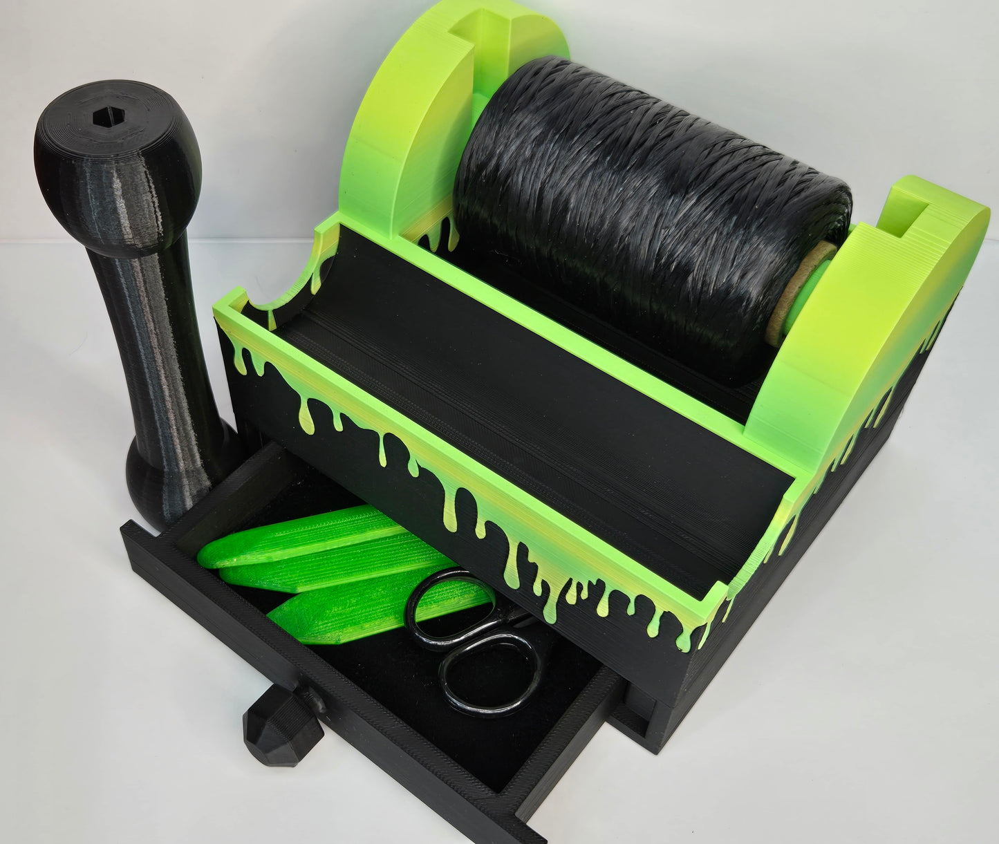 Sinew Caddy and Puller Set, Aurora Drips