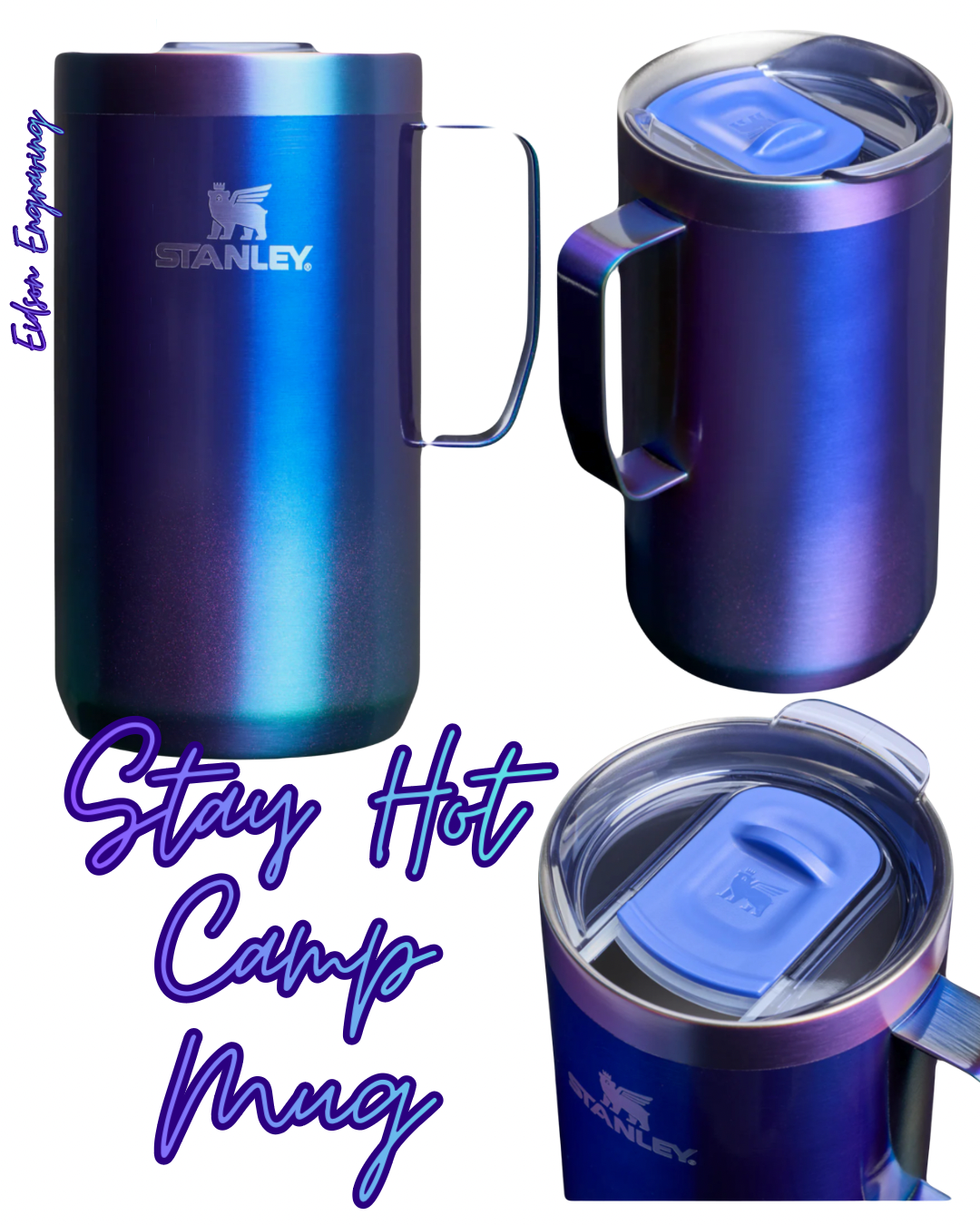 Engraved Stanley, The Dream Weaver Stay-Hot Camp Mug | 24 OZ