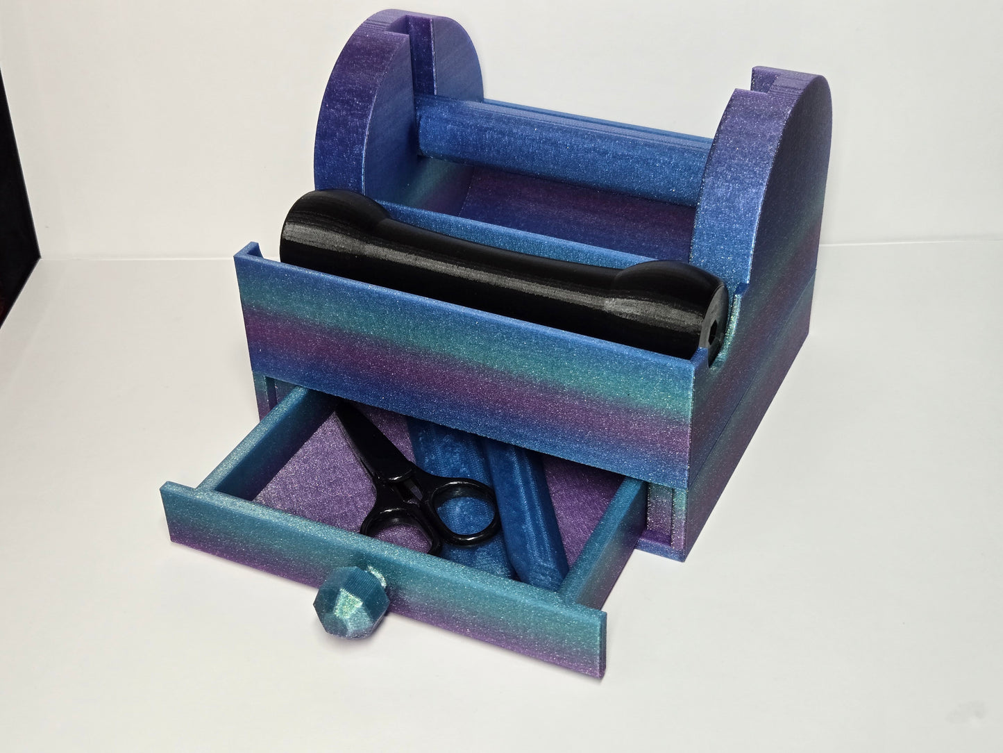 Galaxy Rainbow Sinew Caddy with Tool Holder. No Restock on this color.