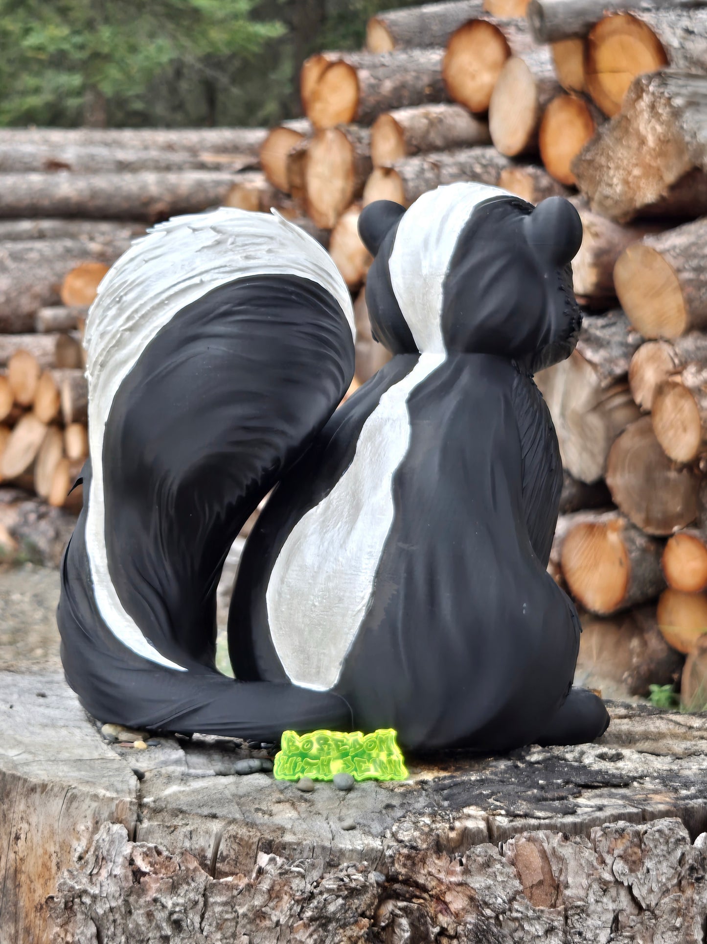 Skunk , Mudroom Frens, 3d Printed Porch and Desk Animals