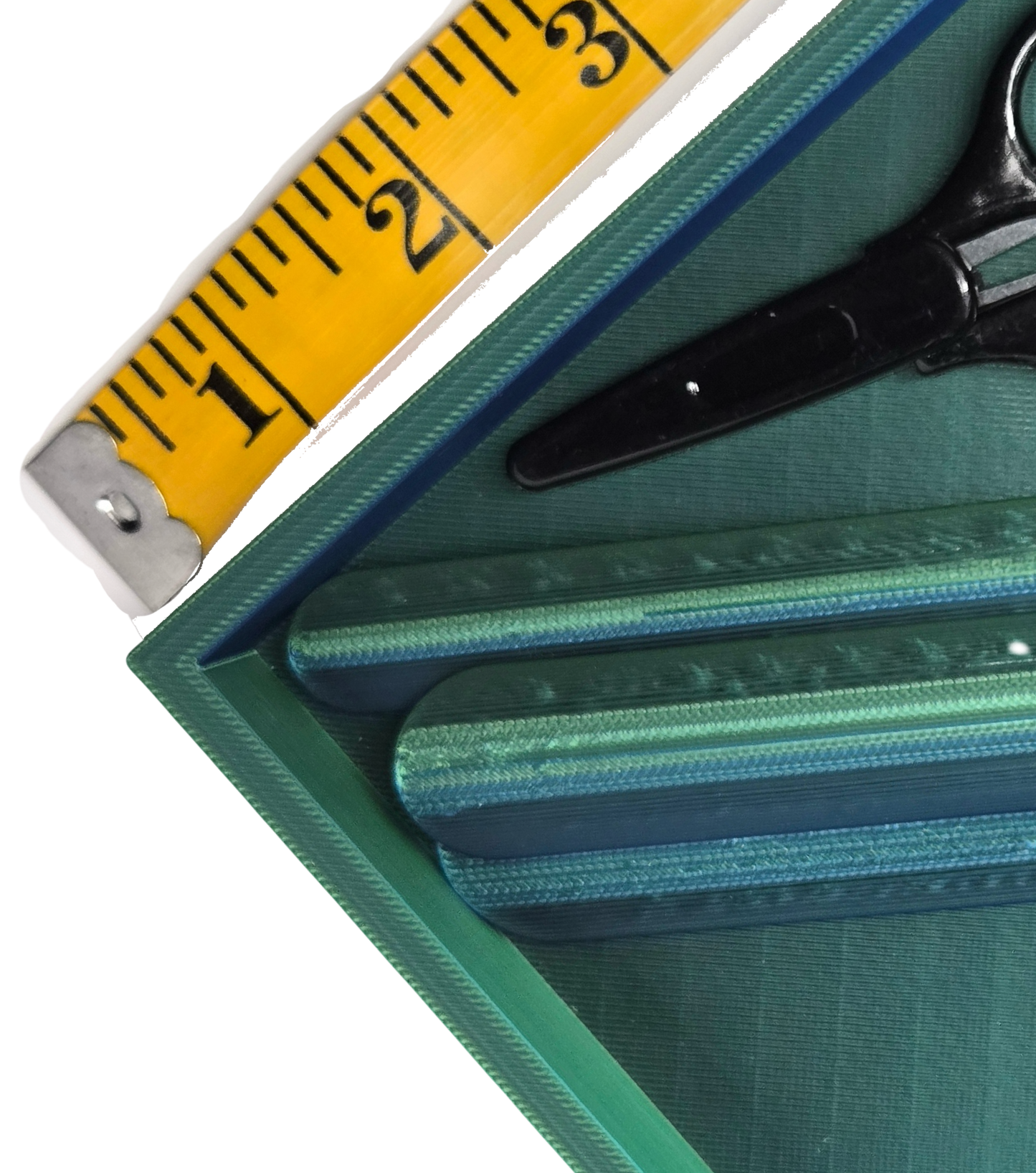 Sinew Caddy With Tool Storage. Green/Blue Duo-Chrome, No Restock on this Color.