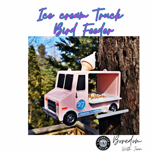 Bird Feeder Ice cream Truck