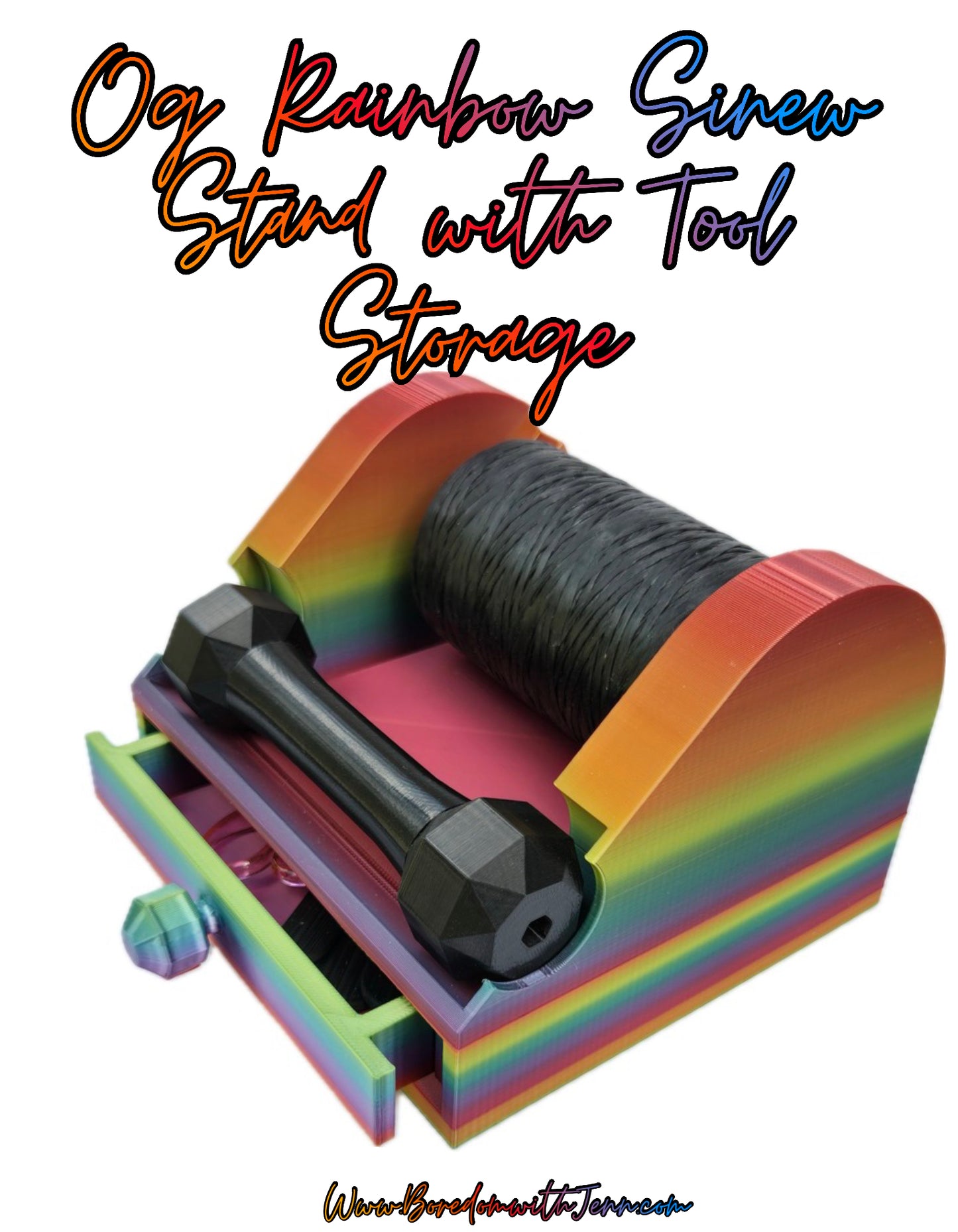Sinew Stand With tool Storage Og Rainbow
