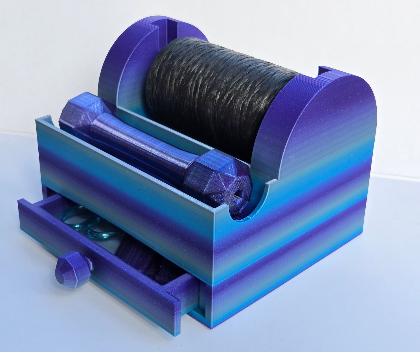 Sinew Caddy with Tool storage. Blurple.