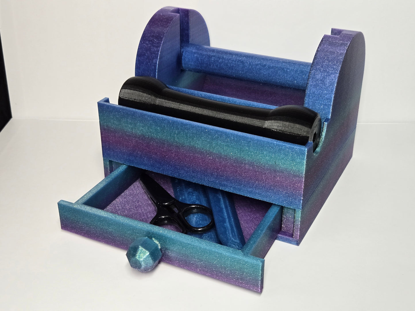 Galaxy Rainbow Sinew Caddy with Tool Holder. No Restock on this color.