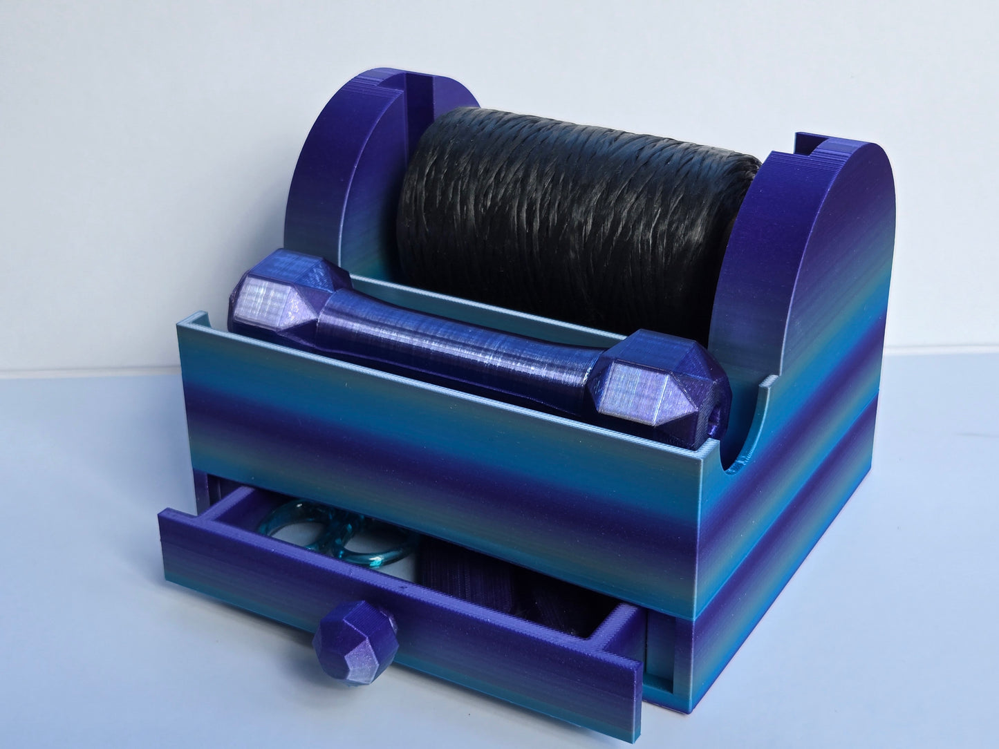 Sinew Caddy with Tool storage. Blurple.